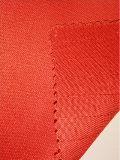 XX CGWI   30/2*10  350gsm  全棉防靜電防油阻燃直貢 側面照